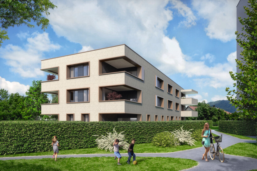 WA Bäumlequartier am See Lochau Visualisierung WA Bäumlequartier am See Lochau Visualisierung